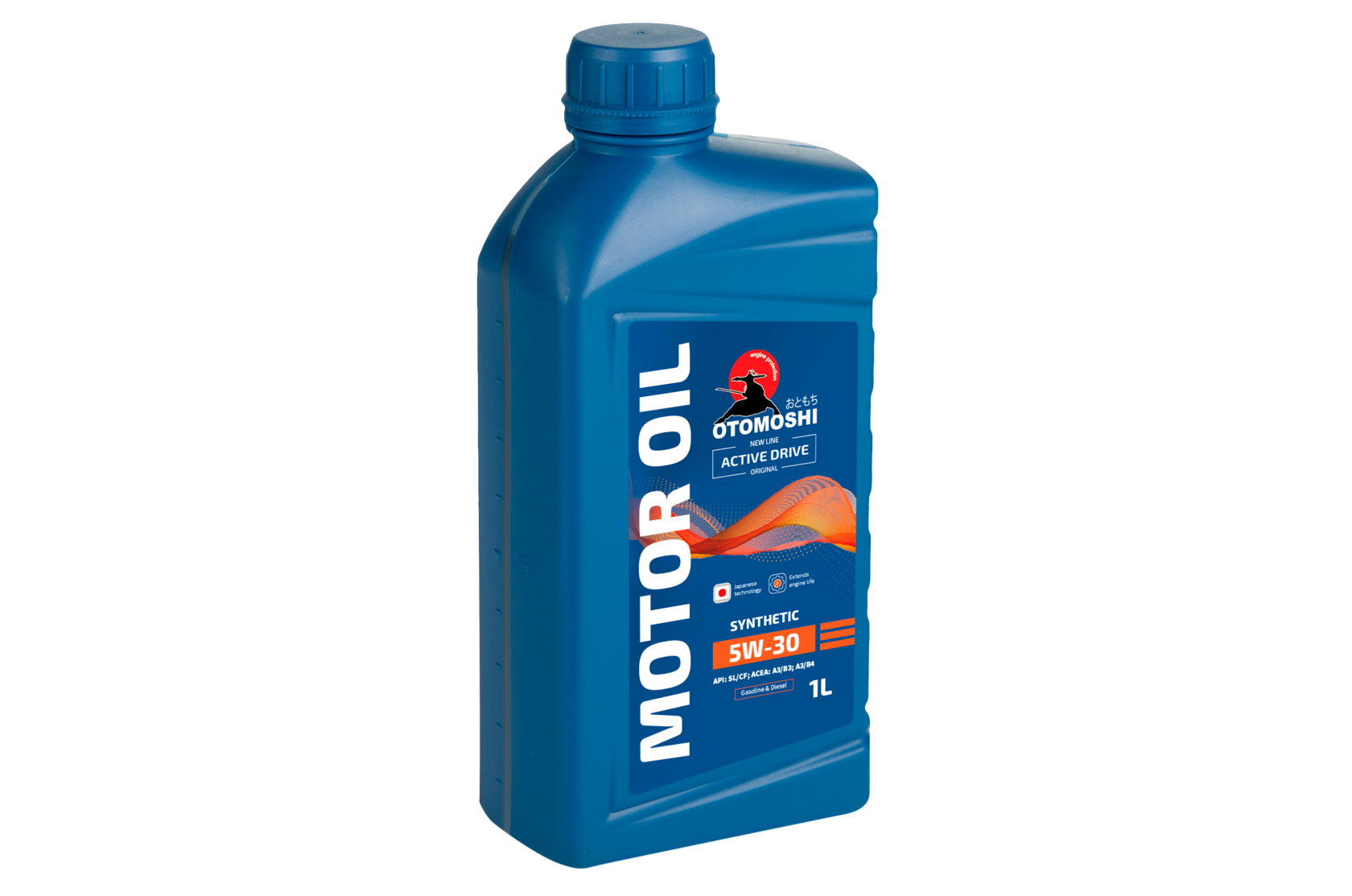 Универсальное моторное масло OTOMOSHI ACTIVE DRIVE 5W-30 - 1 л